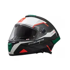 GENERICO - Casco Thunder 4 Jerk Verde Perla Mate + Pinlock Talla L