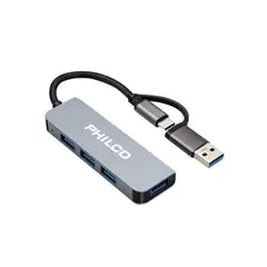 PHILCO - HUB USB/USB C 3.0