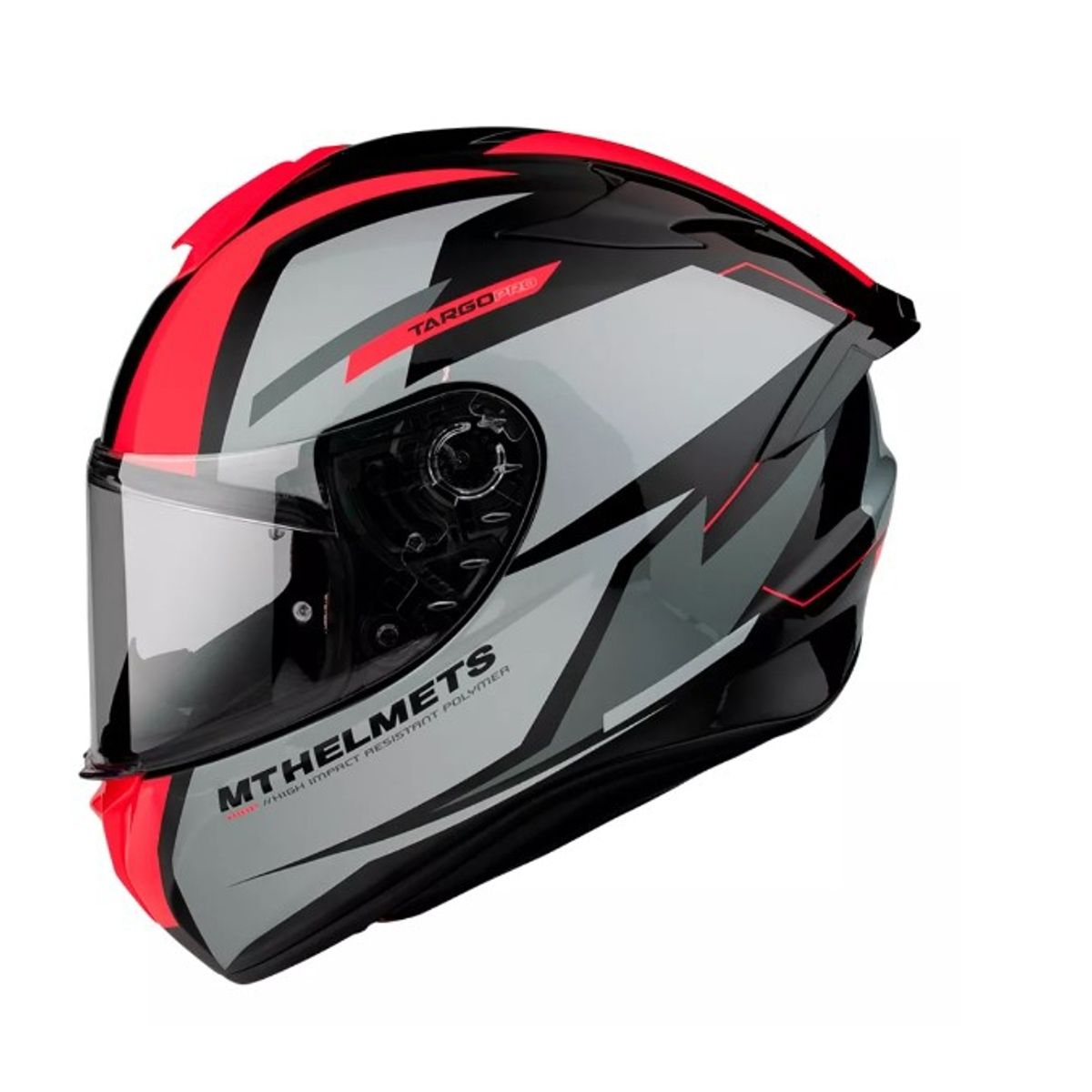 GENERICO - Casco De Moto  Targo Pro Sound A5 Rojo Brillo