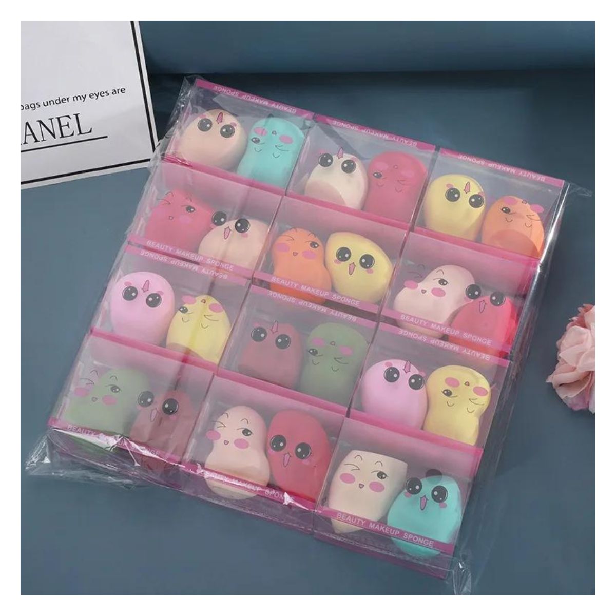 GENERICO - Esponjas de Maquillaje Suaves Kawaii