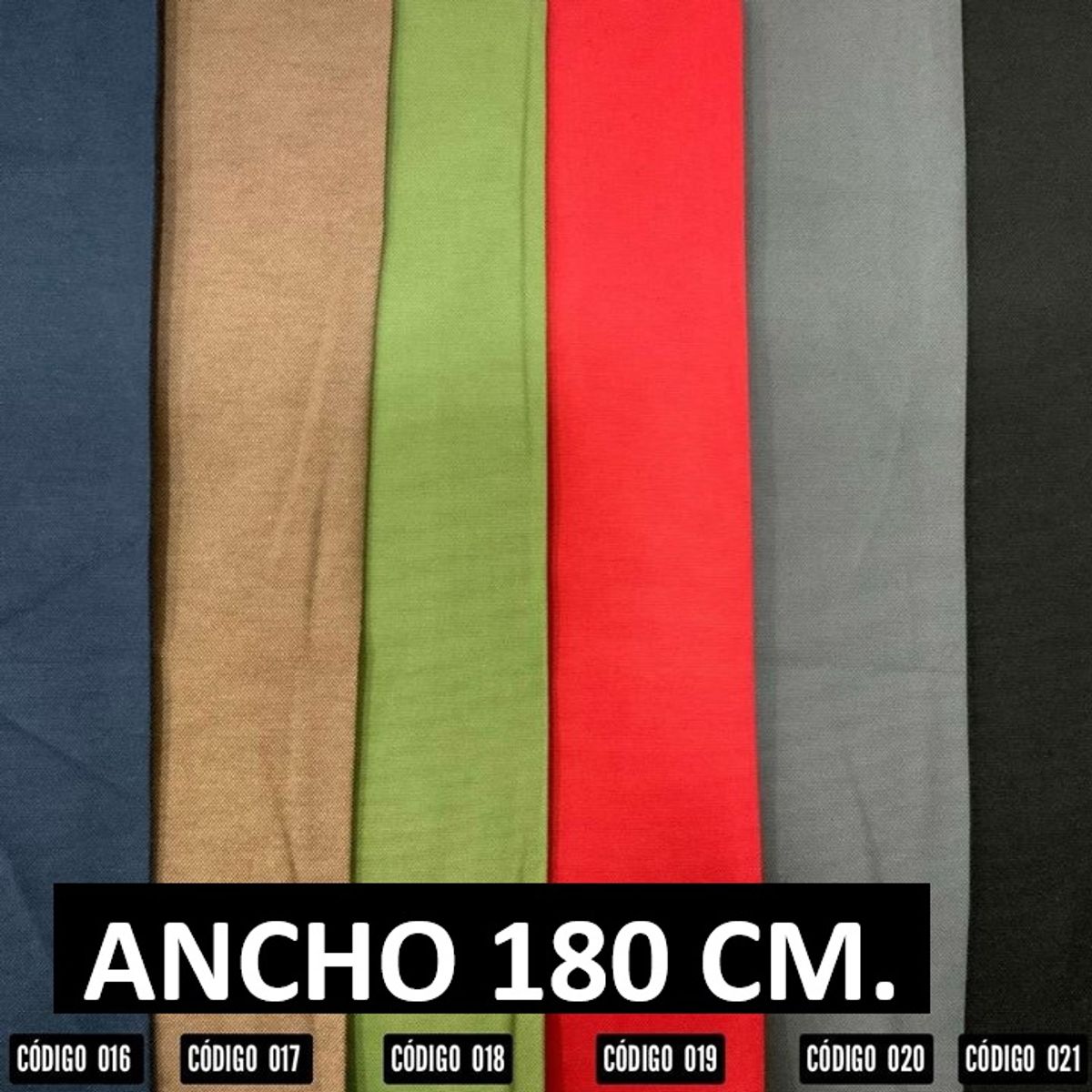 GENERICO - TELA TURCA HİDROREPELENTE ANCHO 180 CM. AZUL MARİNO