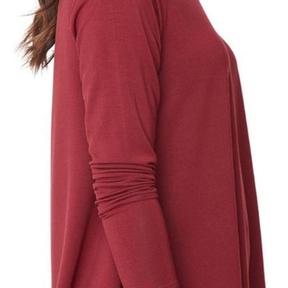 JACINTA TIENDA - Polera Bianca campana III burdeo Jacinta Tienda