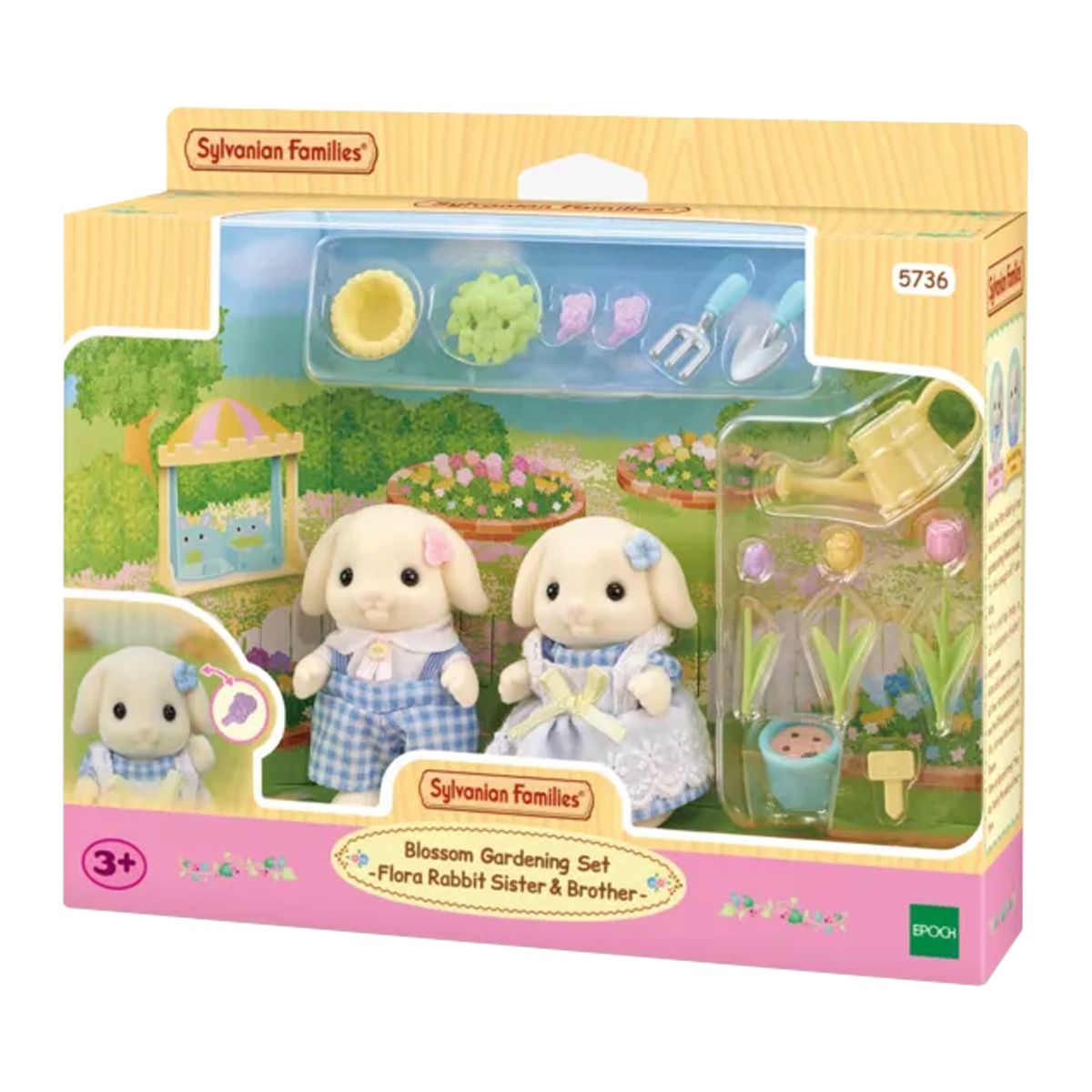 SYLVANIAN FAMILIES - Hermanos Conejo Flora Sylvanian Families