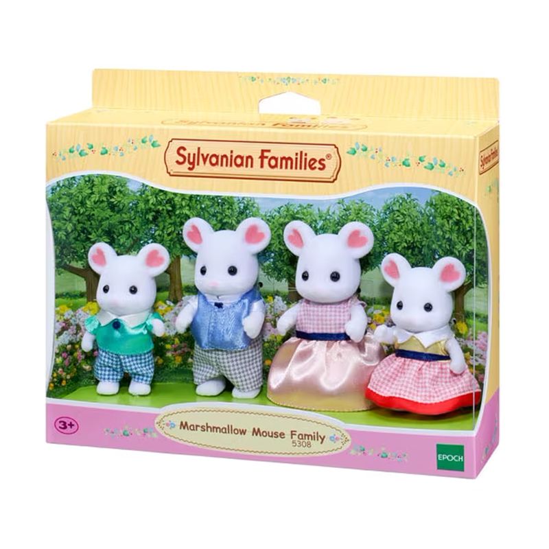 SYLVANIAN FAMILIES - Familia de ratones Marshmallow Sylvanian Families