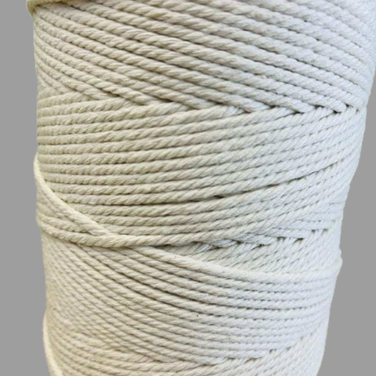 JF SHOP - Algodón Torcido 3mm bobina de 300 Mts macrame y manualidades