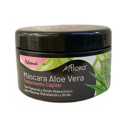 Imagen 2 del producto 1 Crema Aloe vera 300 Grs Flora +1 Aloe vera capilar 30ml Flora