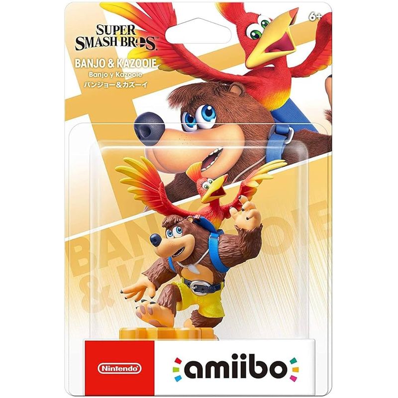 NINTENDO - Amiibo Banjo - Kazooie Super Smash Bros Nintendo