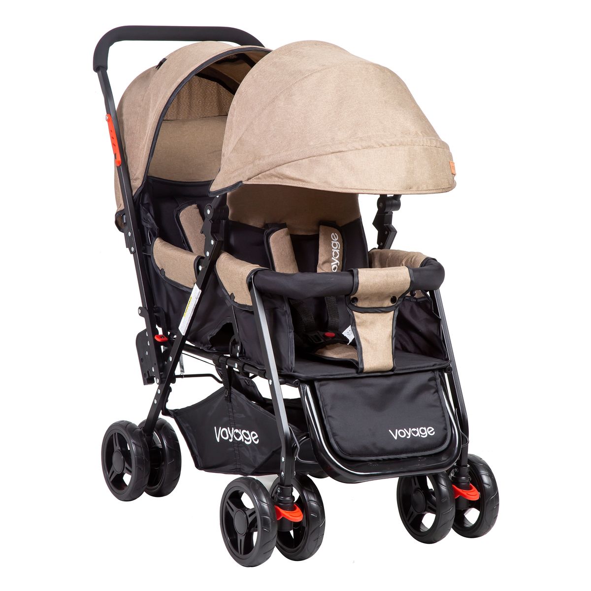 VOYAGE - Coche Duo Hermano Mayor y Menor Twinity Khahi