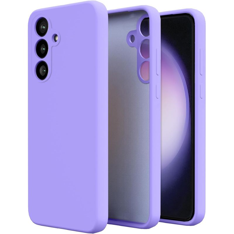 OEM - Carcasa Silicona premium para Samsung S23 FE 5G Violeta