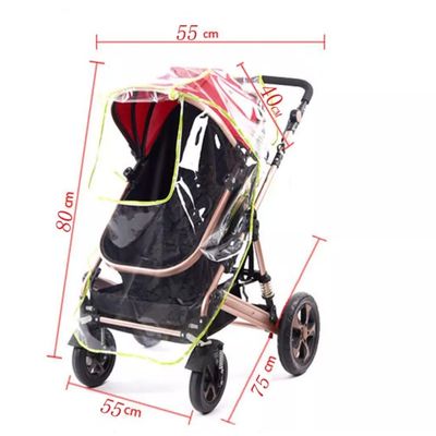 Imagen 2 del producto Cobertor coche impermeable transparente con apertura