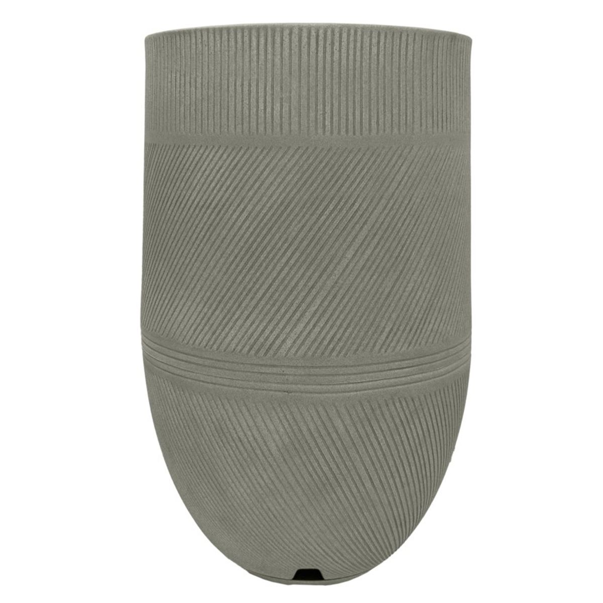 FLORIDIS - MACETERO FLORIDIS ARGOS CEMENTO 71CM ALTO CON PLATO.