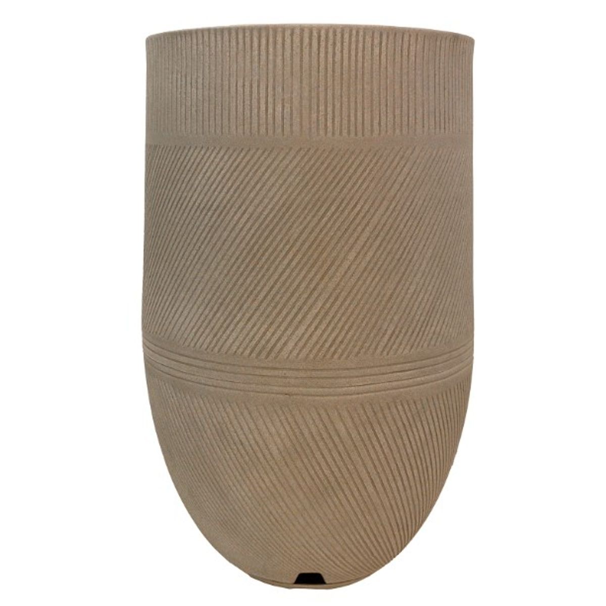 FLORIDIS - MACETERO FLORIDIS BEIGE ARGOS 71CM ALTO CON PLATO