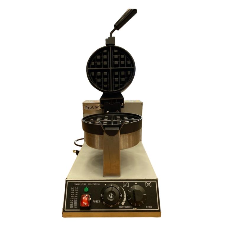 PROCHEF Waflera Electrica Profesional Acero Inoxidable UWB-1A