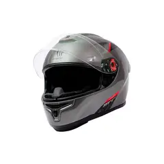 GENERICO - Casco De Moto Mt Helmets Targo Pro Sound A5 Rojo Brillo