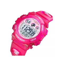 GENERICO - Reloj Skmei 1451 Niños Deportivo Digital Sumergible Rosa