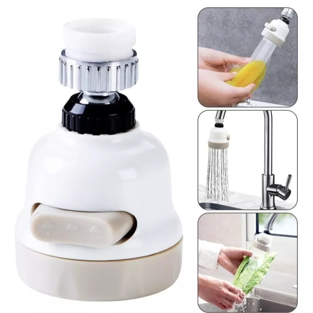 GENERICO - Adaptador LLave Grifo Para Lavaplatos y Lavamanos