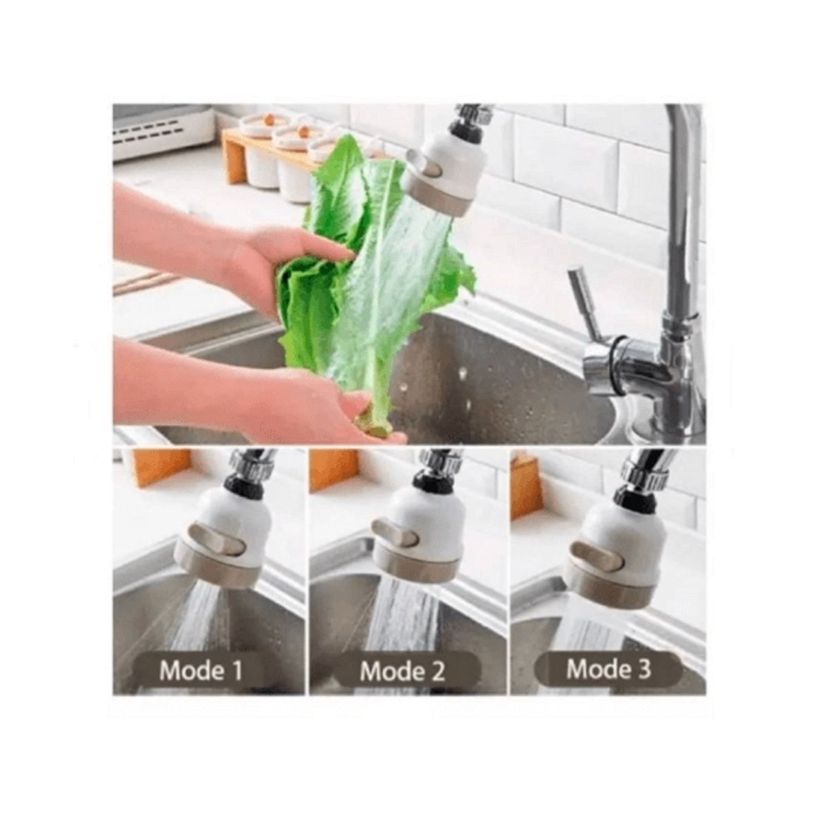 GENERICO - Adaptador LLave Grifo Para Lavaplatos y Lavamanos