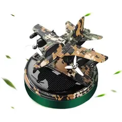 GENERICO - Aromatizador Para Auto con Carga Solar Avion