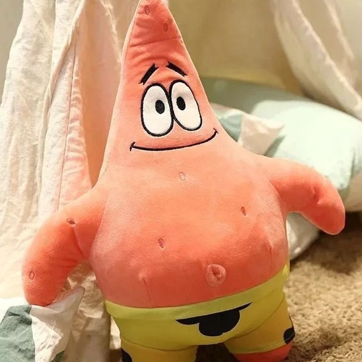 GENERICO - Patricio Estrella Peluche De Bob Esponja 35 Cm.