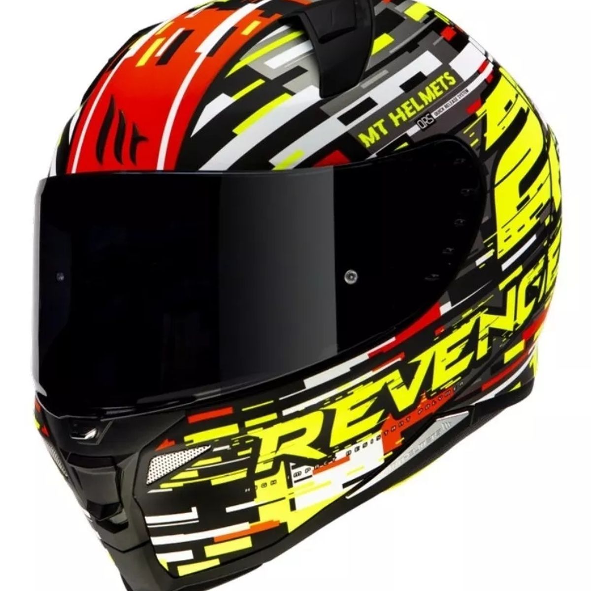 GENERICO - Casco De Moto Revenge 2 Baye A5 Rojo Brillo