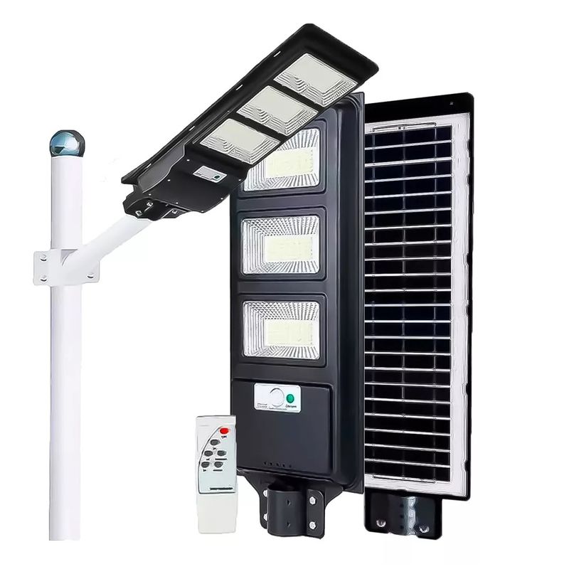 GENERICO - Foco 200w Exterior Solar Luz Led +soporte