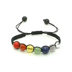 GENERICO - Pulsera 7 Chakras - Hilo Macramé…