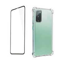 Carcasa para Samsung S20 FE Transparente + Lamina de Ceramica