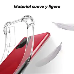 GENERICO - Carcasa para Samsung A02 A02S Transparente Reforzada Antigolpes