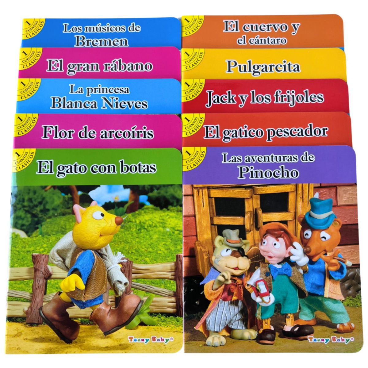 GENERICO - Cuentos Clásicos Infantiles Pack 10und