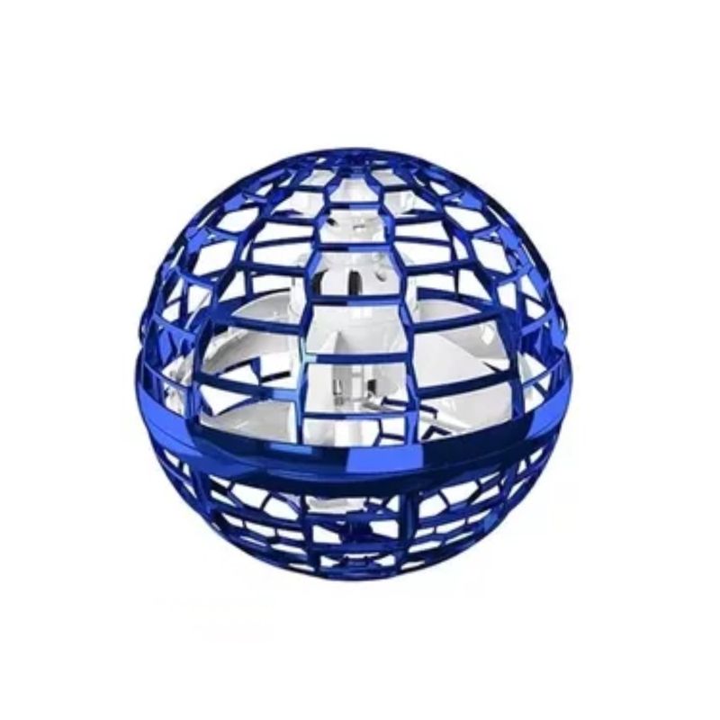 GENERICO - Esfera Voladora Con Luces Led Y Sensor Color Azul
