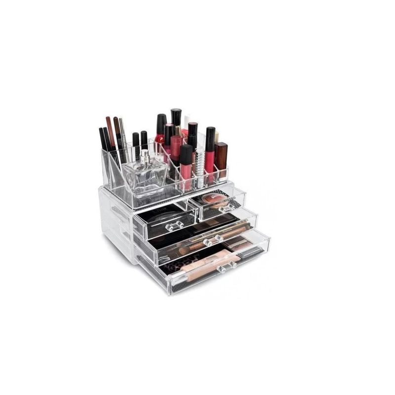 GENERICO - Organizador Cosméticos Maquillaje Joyero De Acrilico Trasnparente