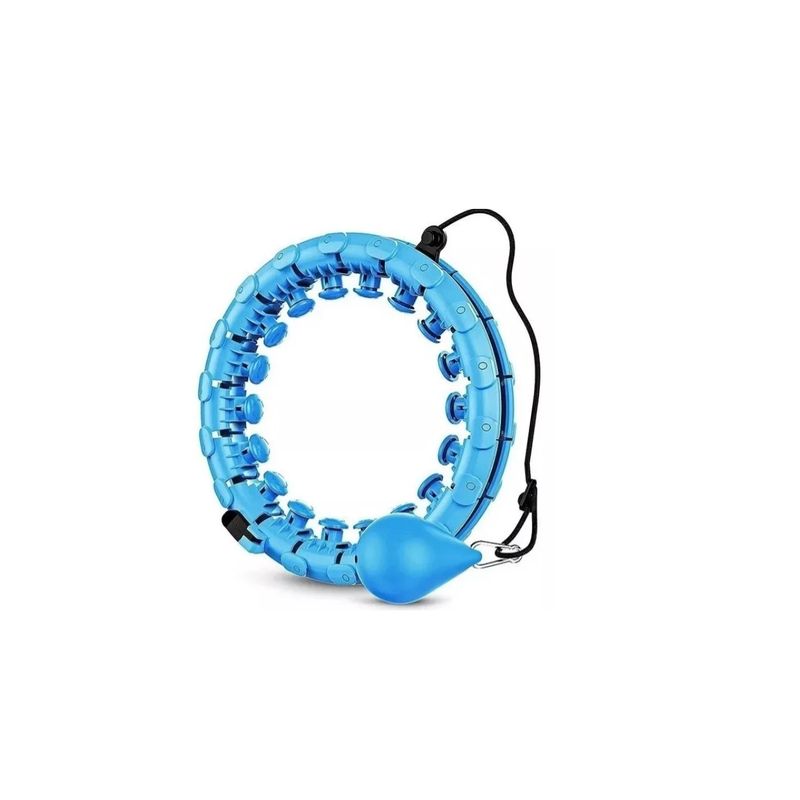 GENERICO - Aro Deportivo Fitness Con Peso Inteligente Hula Hoop Colors