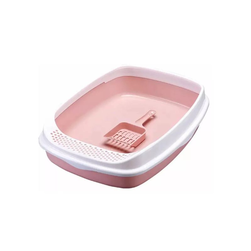 GENERICO - Areneros Para Gatos Rosa Claro