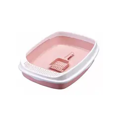GENERICO - Areneros Para Gatos Rosa Claro