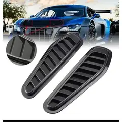 GENERICO - X2 Toma De Aire Capot Adhesiva Auto Tuning Universales