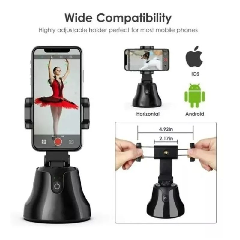 GENERICO Soporte Celular Selfie Y Seguimiento Automatico 360° Tik
