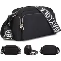 TNAKIEX - Bandolera Mujer Bolsa Mujer Moderno Casualalfabeto Español