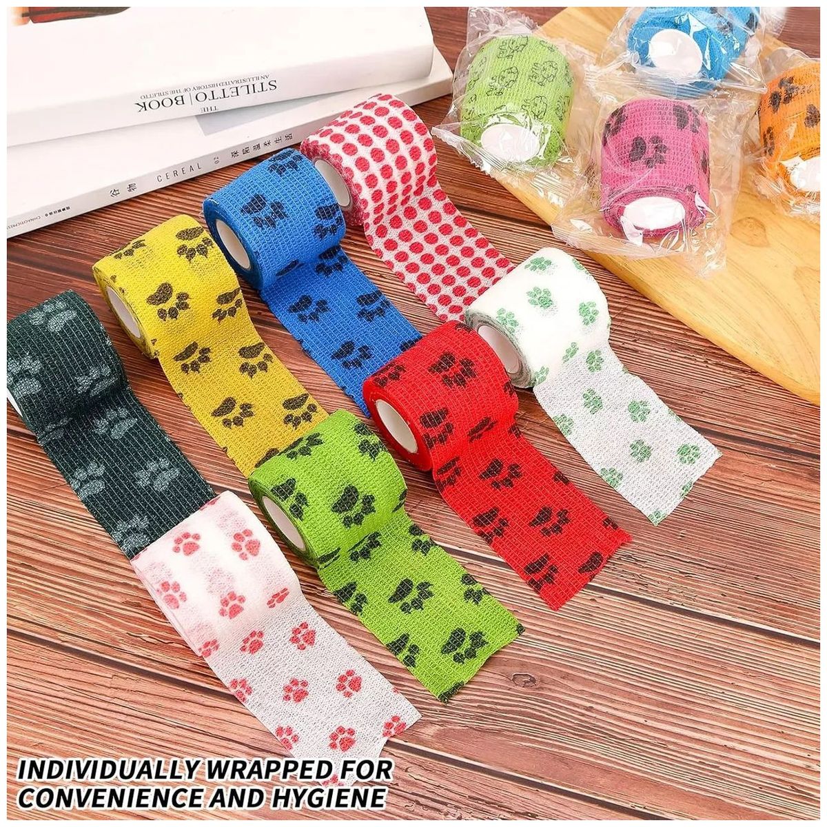 KUANGYE - Venda Autoadherente No-tejidas 5cmx4.5m Caja 12 Unidades