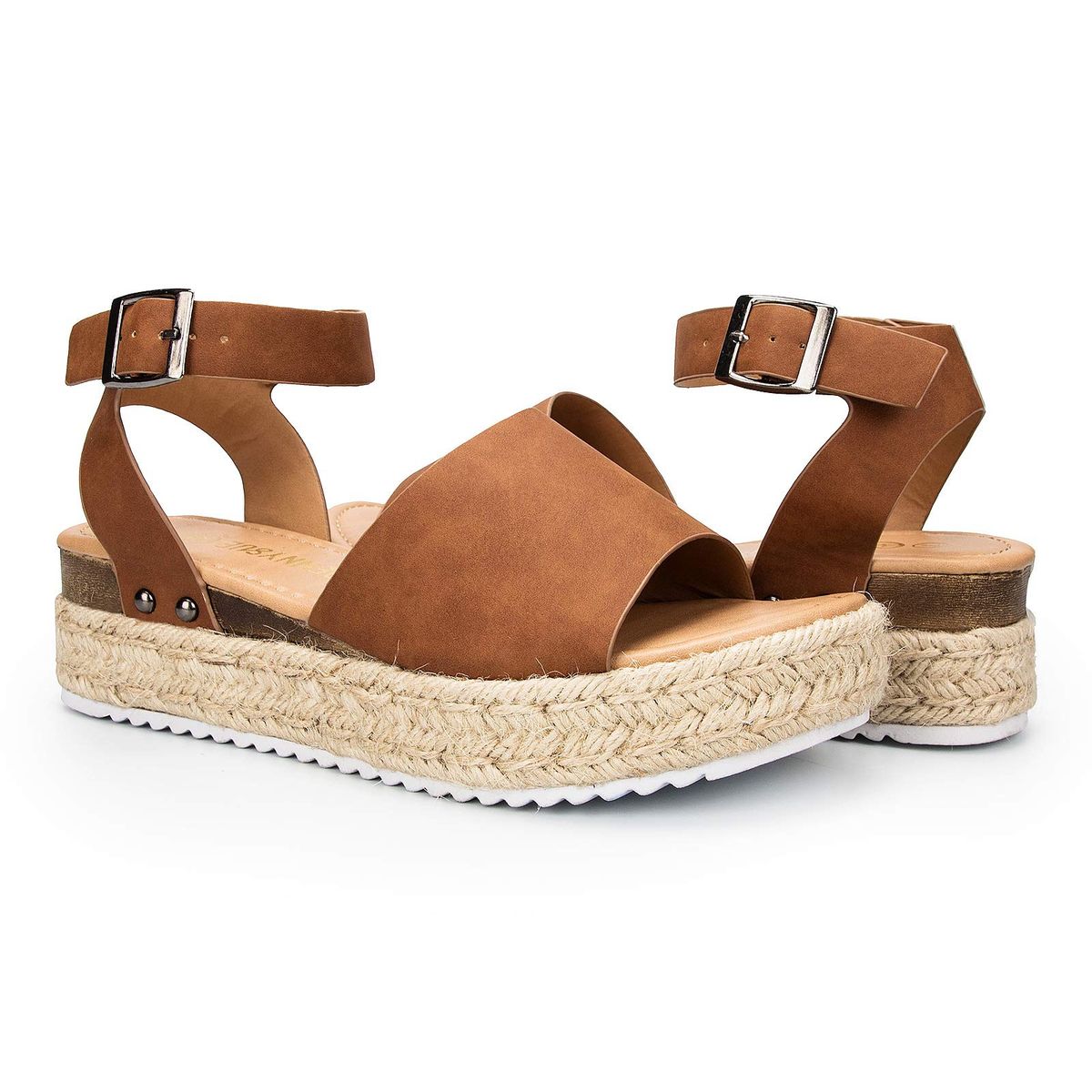 EDWINAYY - Sandalia Casual Mujer Hermosas Moda Varios Coloresverano