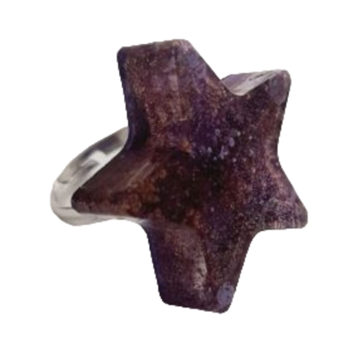 CATHALIFAUDJOYAS - Anillo estrella resina CathalifaudJoyas
