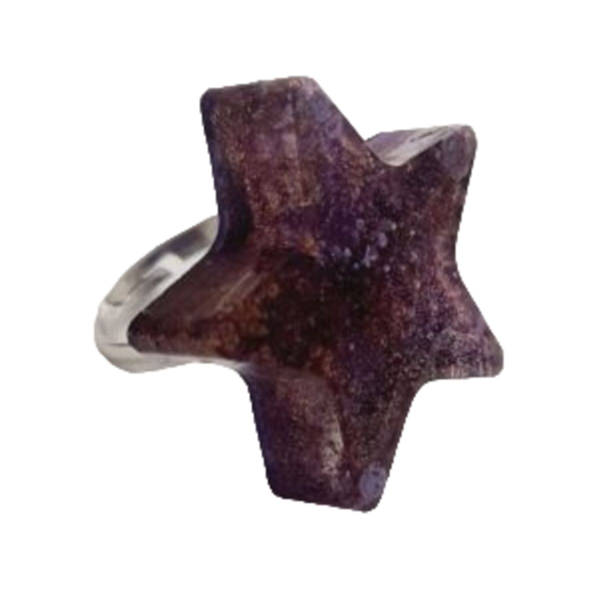 CATHALIFAUDJOYAS - Anillo estrella resina CathalifaudJoyas