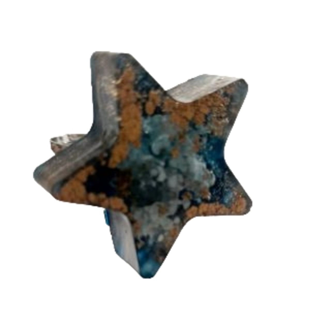 CATHALIFAUDJOYAS - Anillo estrella resina CathalifaudJoyas