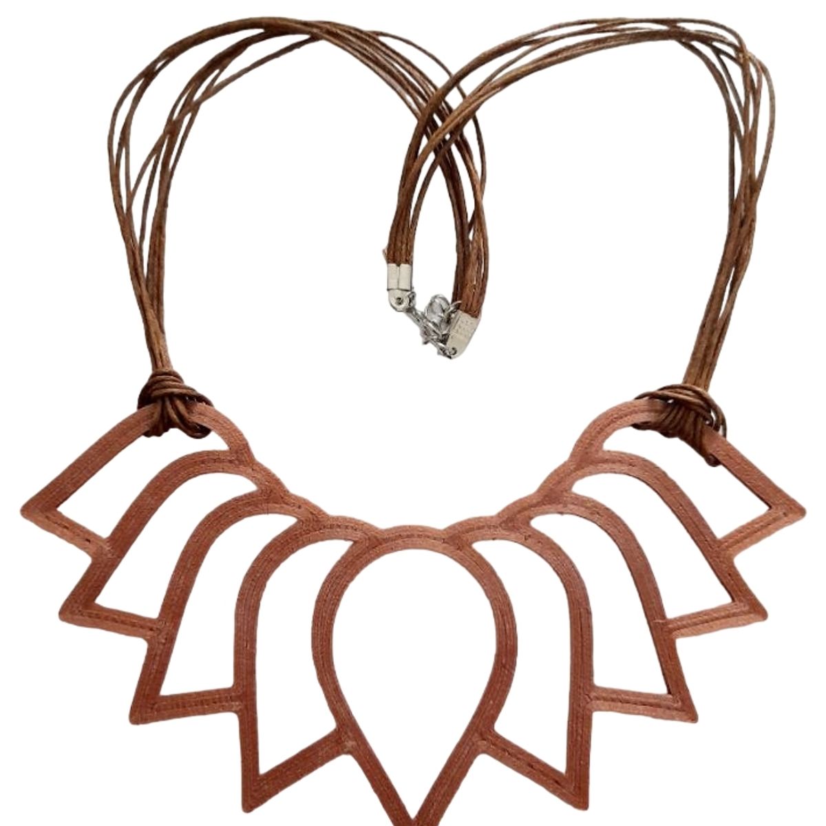 CATHALIFAUDJOYAS - COLLAR 3D FLOR LOTO CATHALIFAUDJOYAS