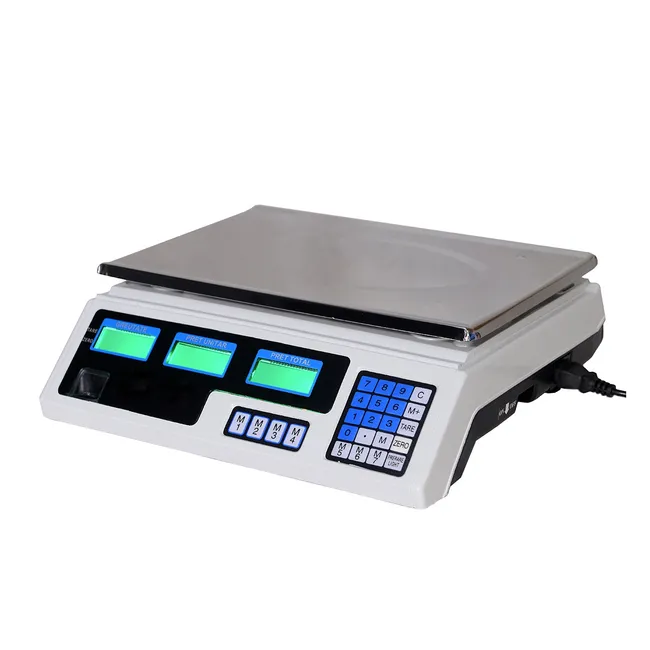 HB IMPORTACIONES - Balanza Pesa Digital 30 Kilos Almacén, Negocio