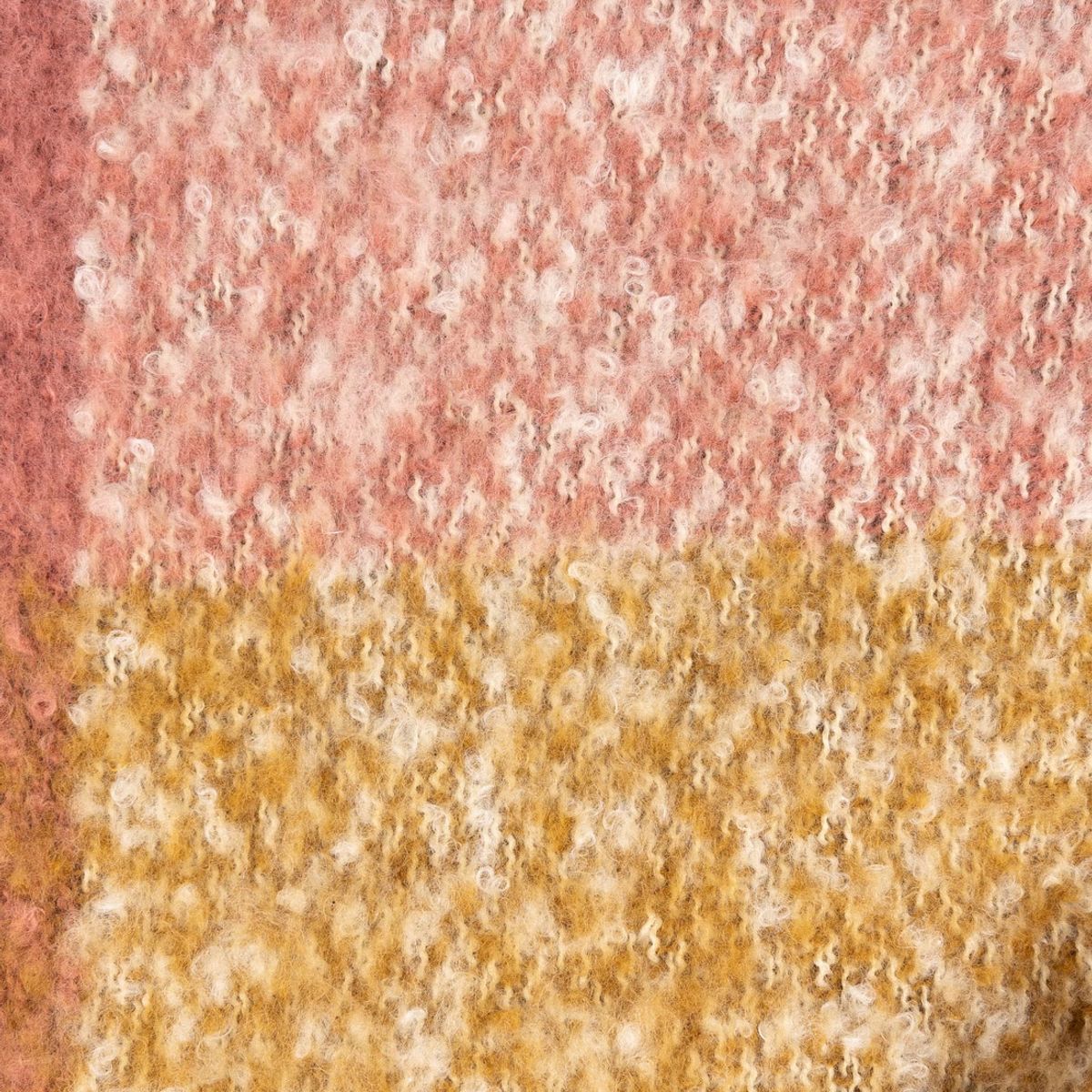 LOUNGE - Bufanda Mujer Cuadros Colores Rosado