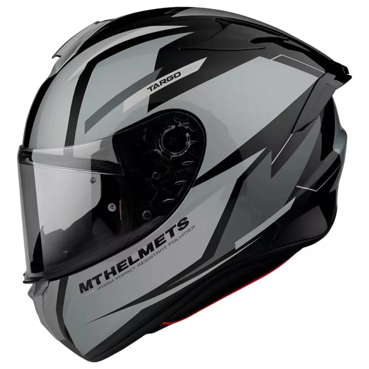 GENERICO - Casco De Moto  Targo Pro Sound A2 Gris Brillo L