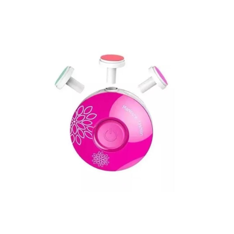 GENERICO - Pulidor Corta Uñas Lima Eléctrica Para Bebes Y Niños Fucsia