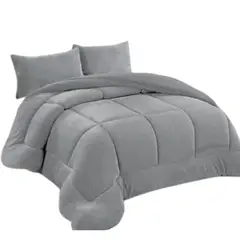 GENERICO - Cobertor Plumón Invierno Liso Cama 2 Plazas Cubre Cama Liso