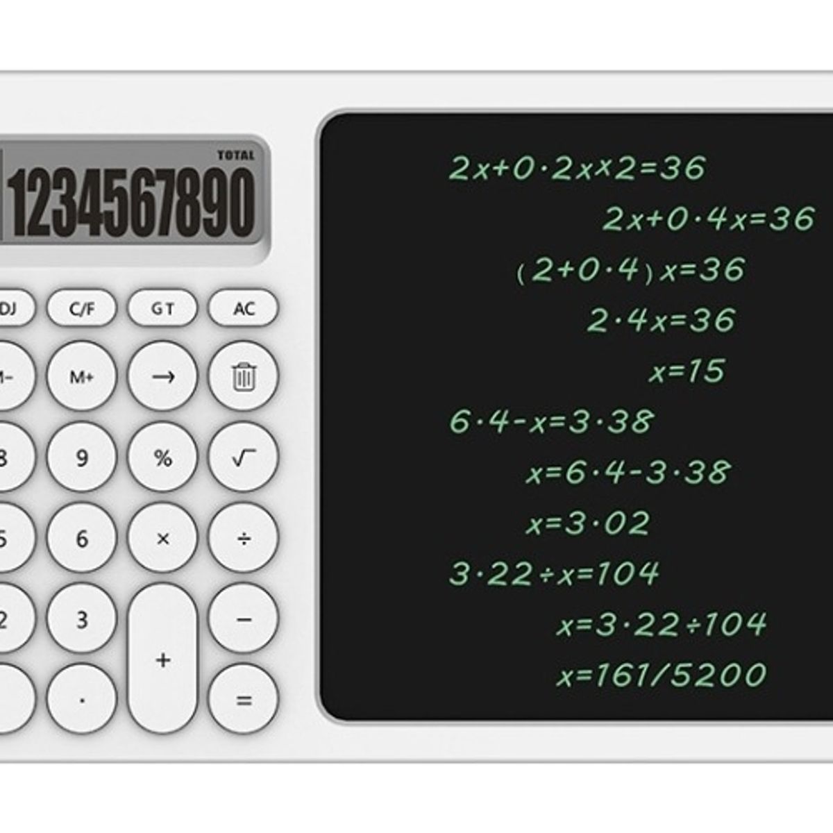 GENERICO - Calculadora Con Tablero Multifuncional Lcd Tablet