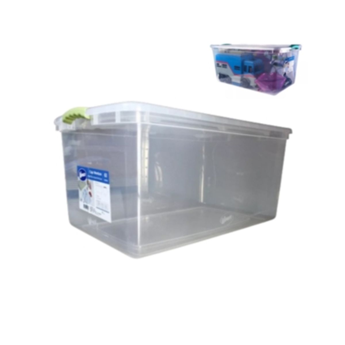GENERICO - Caja Organizadora Multiuso 61 Litros Wenco 66x41x31 Cm